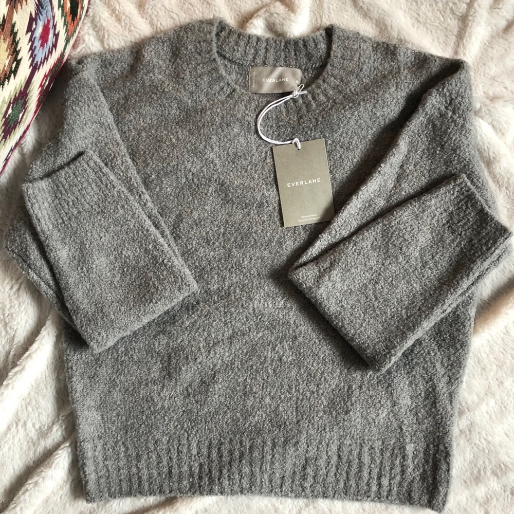 Everlane cropped sweater